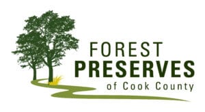 Forest Preserves of Cook County logo with a white background