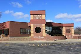 The front view of the Central Road Elementary