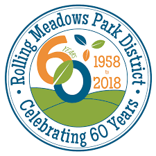 Rolling Meadows Park District logo with white background